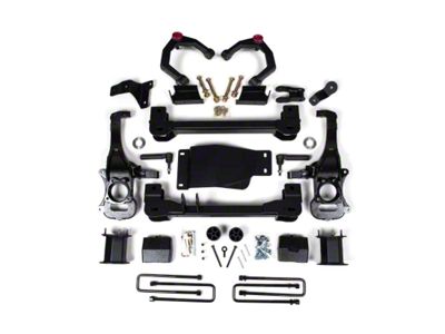 Zone Offroad 6-Inch Suspension Lift Kit (19-23 4WD Silverado 1500, Excluding Trail Boss & ZR2)