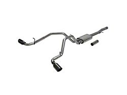 Flowmaster FlowFX Dual Exhaust System with Black Tips; Side Exit (11-18 6.2L Sierra 1500)