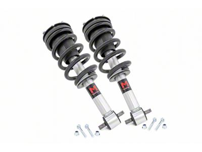Rough Country M1 Adjustable Leveling Struts for 0 to 2-Inch Lift (19-23 Sierra 1500 w/o Adaptive Ride Control, Excluding AT4 & Diesel)