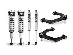 Cognito Motorsports 1-Inch Performance Ball Joint Front Leveling Kit with FOX PS 2.0 IFP Shocks (19-23 Sierra 1500, Excluding Denali)
