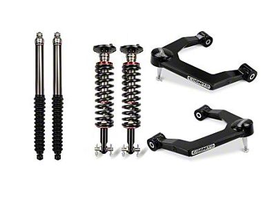 Cognito Motorsports 1-Inch Performance Leveling Kit with Elka 2.0 IFP Shocks (19-23 4WD Silverado 1500 Trail Boss)