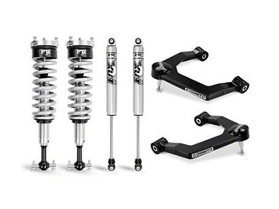 Cognito Motorsports 1-Inch Performance Uniball Front Leveling Kit with FOX PS 2.0 IFP Shocks (19-23 Silverado 1500)