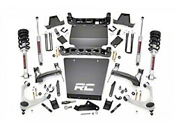 Rough Country 7-Inch Suspension Lift Kit with Lifted N3 Struts and Premium N3 Shocks (16-18 4WD Sierra 1500 w/ Stock Stamped Steel Control Arms, Excluding Denali)