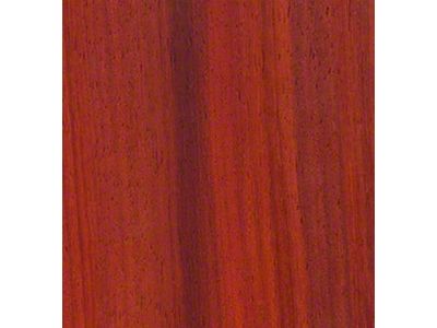 RETROLINER Real Wood Bed Liner; Paduak Wood; HydroSatin Finish; Mild Steel Punched Bed Strips (19-23 Silverado 1500 w/ 6.50-Foot Standard Box)