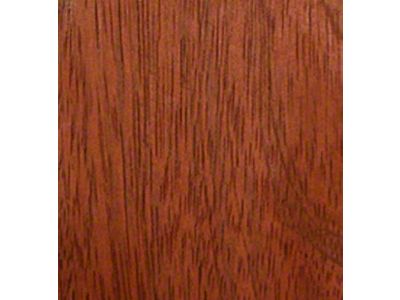 RETROLINER Real Wood Bed Liner; Brazillian Cherry Wood; HydroSatin Finish; Mild Steel Punched Bed Strips (19-23 Silverado 1500 w/ 6.50-Foot Standard Box)