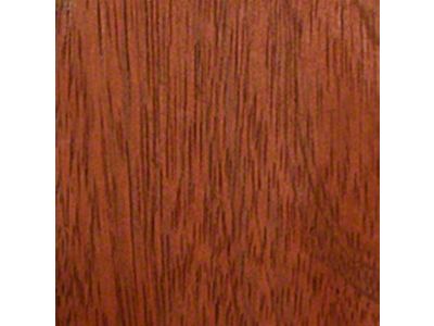 RETROLINER Real Wood Bed Liner; Brazillian Cherry Wood; HydroShine Finish; Mild Steel Punched Bed Strips (19-23 Silverado 1500 w/ 6.50-Foot Standard Box)