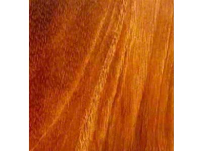 RETROLINER Real Wood Bed Liner; Tiger Wood; HydroSatin Finish; Mild Steel Punched Bed Strips (19-23 Silverado 1500 w/ 6.50-Foot Standard Box)