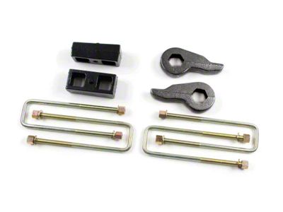 Zone Offroad 2-Inch Torsion Key Suspension Lift Kit with Nitro Shocks (99-06 4WD Sierra 1500)
