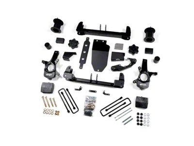 Zone Offroad 6.50-Inch Suspension Lift Kit with FOX Shocks (14-18 4WD Sierra 1500 w/ Stock Cast Aluminum or Stamped Steel Control Arms, Excluding Denali)