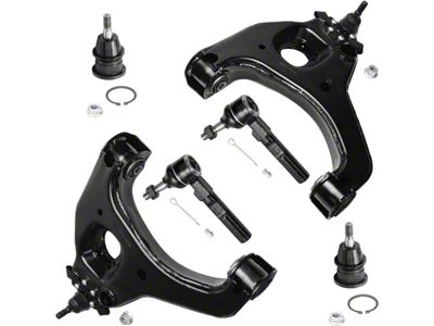 Front Lower Control Arms with Upper Ball Joints and Outer Tie Rods (99-06 2WD Silverado 1500)