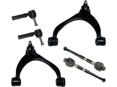 Front Upper Control Arms with Tie Rods (16-18 Silverado 1500 w/ Stock Stamped Steel Control Arms)