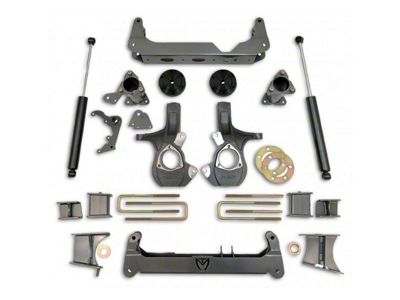 Max Trac 7-Inch Suspension Lift Kit with Max Trac Shocks (14-18 4WD Sierra 1500, Excluding Denali)