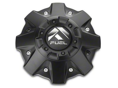 Fuel Wheels Center Cap; Black (Fits Fuel Wheels Branded Wheels Only)