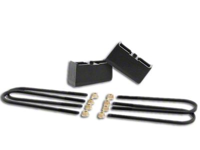 ReadyLIFT 3-Inch Rear Block Lift Kit (07-18 Sierra 1500, Excluding 14-18 Denali)