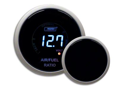 Prosport 52mm Digital Air/Fuel and Voltage Gauge; Electrical; Blue (Universal; Some Adaptation May Be Required)