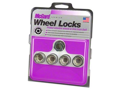 McGard Under Hub Cap Wheel Locks; 14mm x 1.5 (07-23 Sierra 1500)
