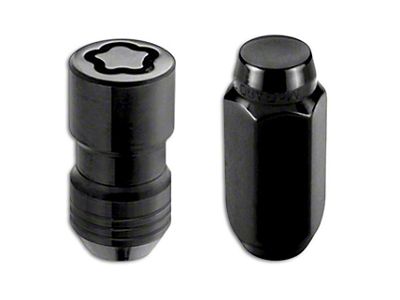 McGard Black Wheel Installation Lug Nut Kit; 14mm x 1.5; Set of 24 (99-23 Sierra 1500)