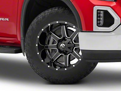 Fuel Wheels Maverick Gloss Black Milled 6-Lug Wheel; 20x9; 20mm Offset (19-23 Sierra 1500)