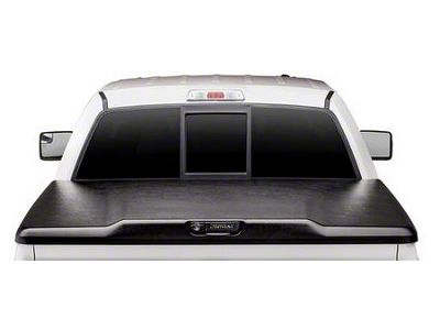 UnderCover Elite Hinged Tonneau Cover; Black Textured (19-23 Sierra 1500 w/ 6.50-Foot Standard Box & MultiPro Tailgate)