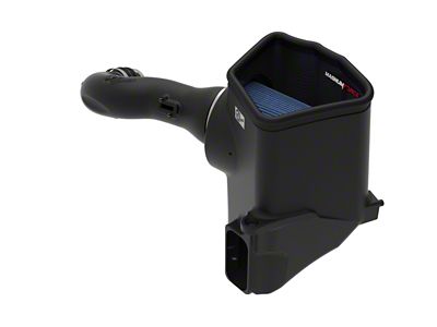 AFE Magnum FORCE Stage-2 Cold Air Intake with Pro 5R Oiled Filter; Black (19-23 5.3L Silverado 1500)