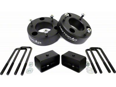 MotoFab 2.50-Inch Front / 2-Inch Rear Leveling Kit (19-23 Sierra 1500, Excluding AT4 & Denali)