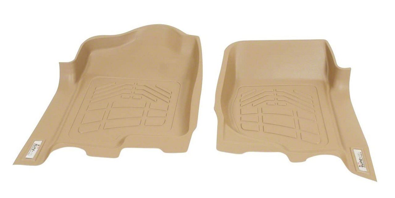 Tahoe SureFit Front Floor Liners; Tan (0714 Tahoe) Free Shipping