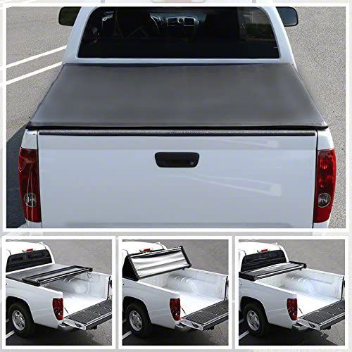Tri-Fold Tonneau Cover (07-14 Sierra 2500 HD w/ 8-Foot Long Box)
