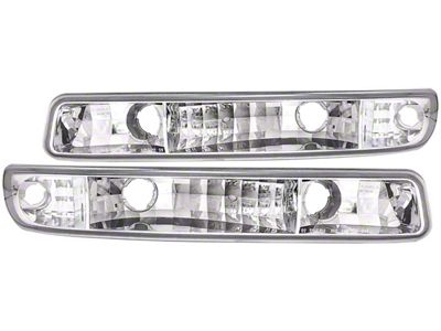 Bumper Lights; Chrome (99-05 Sierra 1500)