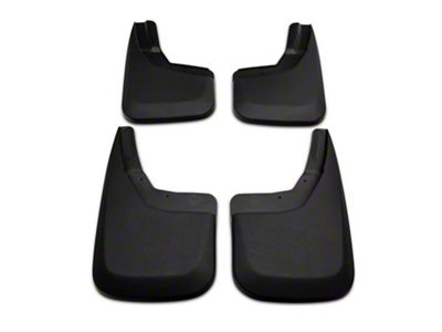 RedRock Mud Flaps; Front and Rear (14-18 Sierra 1500 w/o OE Fender Flares)