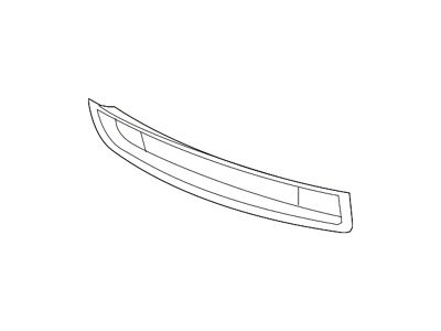 GM Bumper Cover Grille; Front (07-13 Sierra 1500)