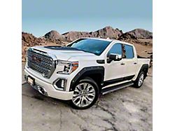 Air Design Off-Road Styling Kit with Fender Vents; Satin Black (19-23 Sierra 1500 Crew Cab w/ 5.80-Foot Short Box)