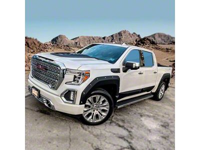 Air Design Off-Road Styling Kit with Fender Vents; Satin Black (19-23 Sierra 1500 Crew Cab w/ 5.80-Foot Short Box)
