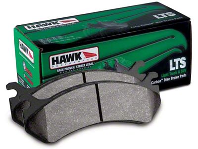 Hawk Performance LTS Brake Pads; Rear Pair (14-18 Silverado 1500)