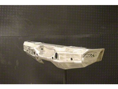 Throttle Down Kustoms Rear Bumper; Bare Metal (19-23 Sierra 1500)