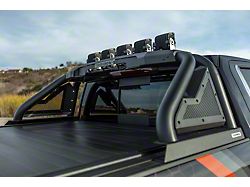 Sport Bar 2.0 Roll Bar with Power Actuated Retractable Light Mount; Polished (19-23 Silverado 1500)