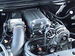 Whipple W140AX 2.3L Intercooled Supercharger Kit; Black (04-06 5.3L Silverado 1500)