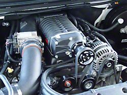 Whipple W140AX 2.3L Intercooled Supercharger Kit; Black (07-13 4.8L Silverado 1500)