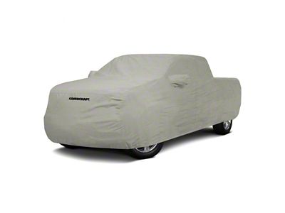 Covercraft Custom Car Covers 3-Layer Moderate Climate Car Cover; Gray (07-18 Sierra 1500)