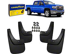 Goodyear Car Accessories Mud Flaps; Front and Rear (14-18 Sierra 1500)