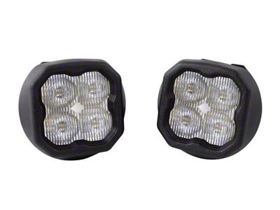 Diode Dynamics Worklight SS3 Pro Type GM LED Fog Light Kit; White SAE Fog (07-14 Tahoe)
