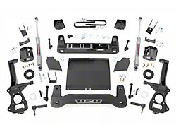 Rough Country 6-Inch Suspension Lift Kit with Strut Spacers and Rear N3 Shocks (19-23 2.7L, 3.0L Duramax Sierra 1500 w/ Mono-Leaf OEM Rear Spring & w/o Adaptive Ride Contorol, Excluding AT4)