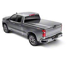 UnderCover Elite Hinged Tonneau Cover; Black Textured (19-23 Sierra 1500 w/ 6.50-Foot Standard Box & w/o MultiPro Tailgate)