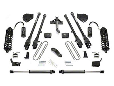 Fabtech 6-Inch 4-Link Suspension Lift Kit with Dirt Logic 4.0 Reservoir Coil-Overs and Dirt Logic Shocks (17-22 4WD 6.7L Powerstroke F-250 Super Duty)