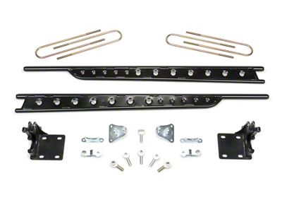 Fabtech Floating Rear Traction Bar System for 6 to 8-Inch Lift (17-22 4WD F-250 Super Duty w/ 6-3/4-Foot Bed)