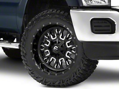 Fuel Wheels Stroke Gloss Black Milled 8-Lug Wheel; 20x10; -18mm Offset (11-16 F-250 Super Duty)