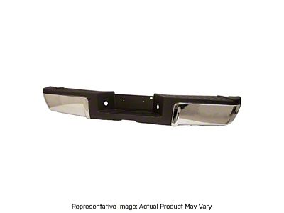 Replacement Rear Bumper Assembly; Chrome (13-16 F-250 Super Duty)