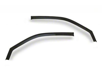 Ventgard Sport Window Deflectors; Smoked; Front Only (11-16 F-350 Super Duty w/ Standard Mirrors)