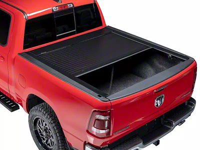 Pace Edwards JackRabbit Full Metal Retractable Bed Cover; Gloss Black (11-16 F-250 Super Duty)