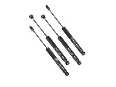 SuperLift Shadow Series Front and Rear Shocks for 6 to 8-Inch Lift (11-16 4WD F-250 Super Duty)
