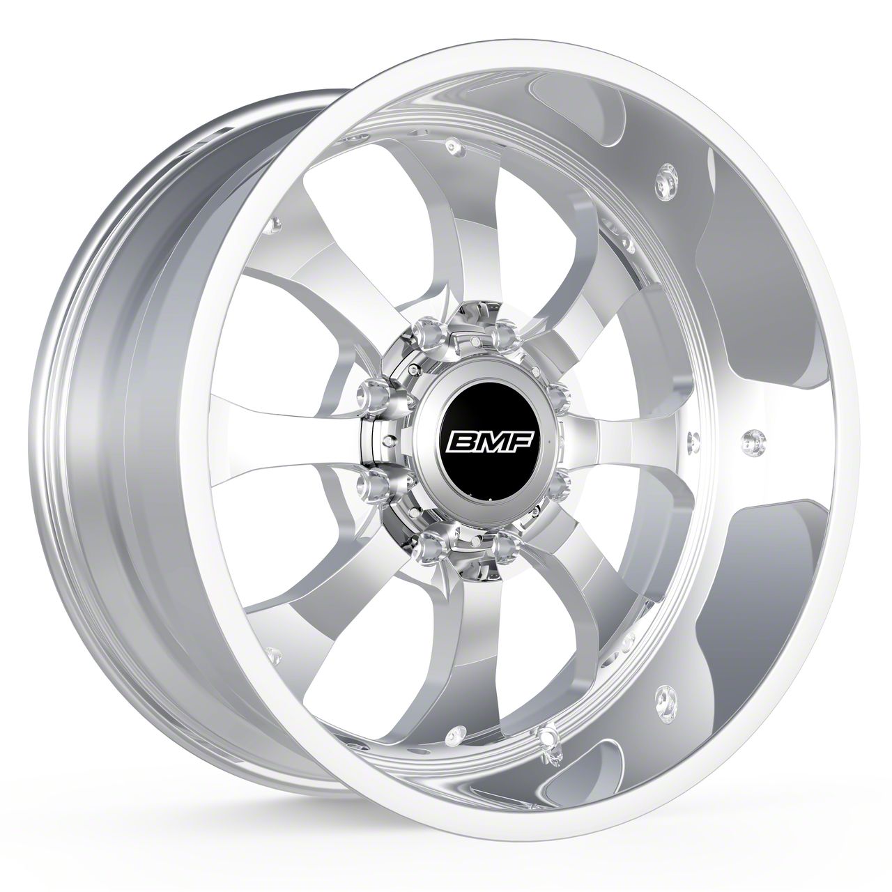 BMF Wheels F-350 Super Duty Payback Polished 8-Lug Wheel; 20x10; -25mm ...